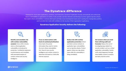 Dynatrace 2023年首席信息安全官報告 網絡與信息安全軟件開發的融合與挑戰